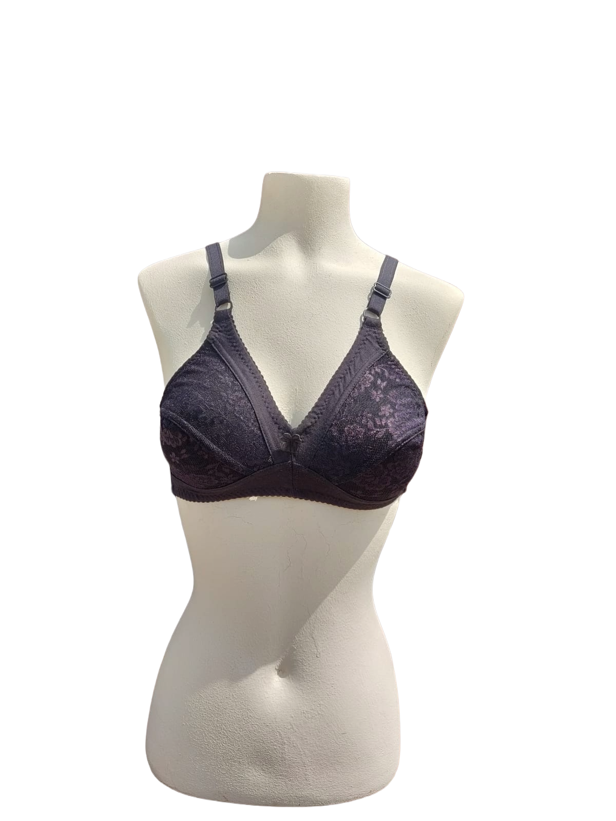 Soft-Touch Full Net Cup HosieryCotton Bra For DailyWear