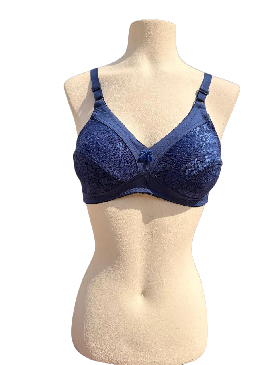 Soft-Touch Full Net Cup HosieryCotton Bra For DailyWear [Pack Of 4]